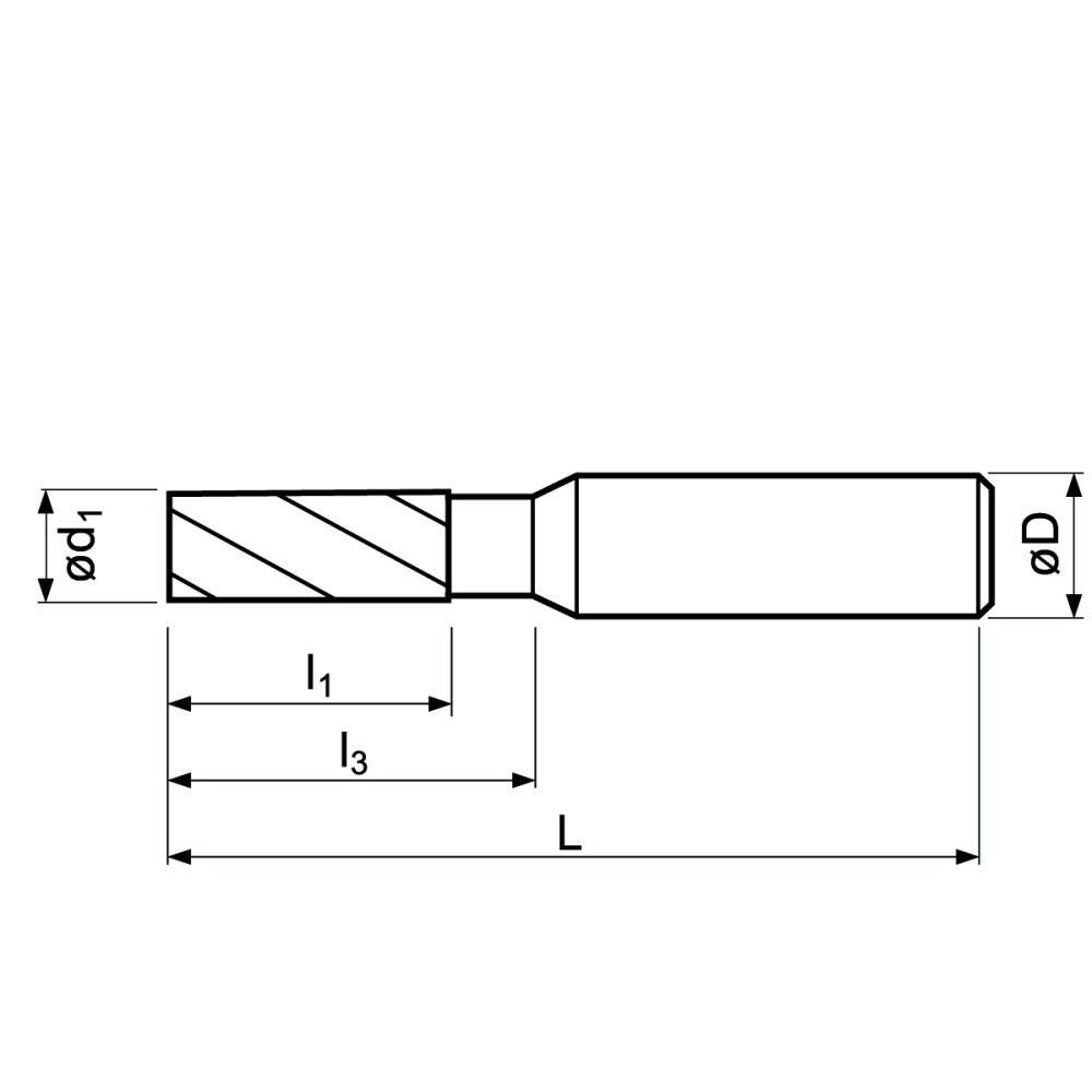 AluStar-LongNeck 6x13x80x6h5, 6535HA, D3/L3=5,7/42