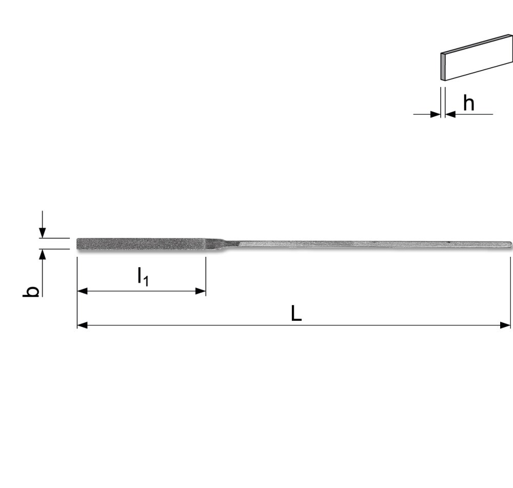 Hardchromium Escapement file