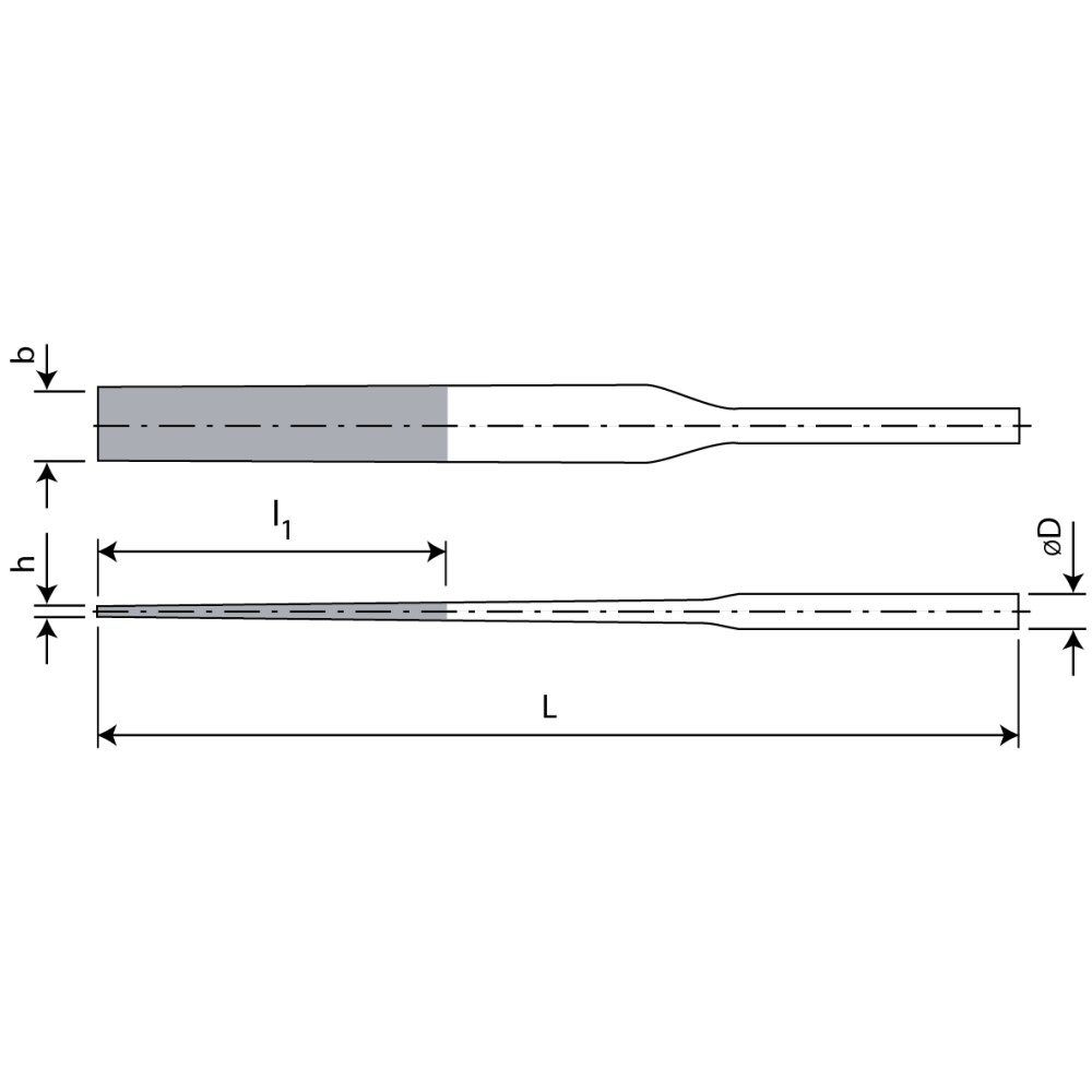 Hart-Chrom Diamantschleifpin
