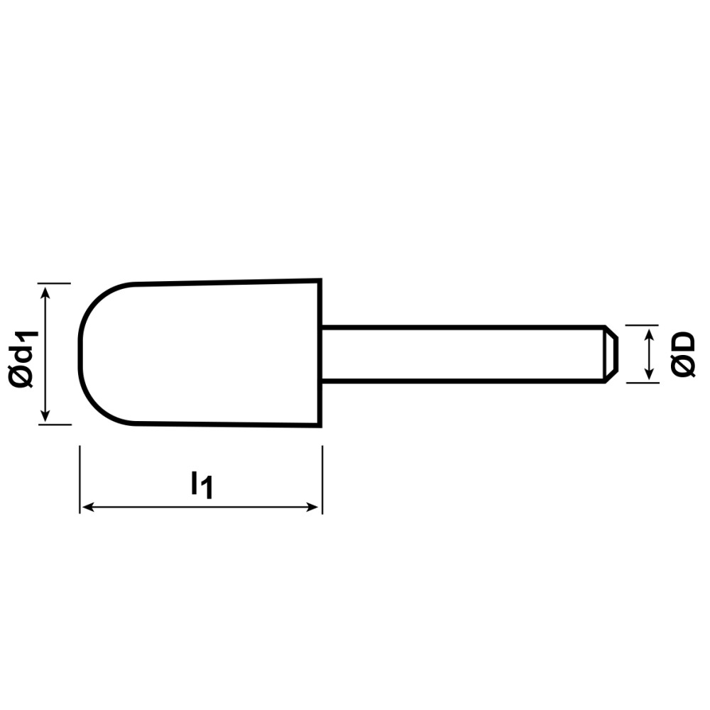 Halter für Schleifkappen Typ PC