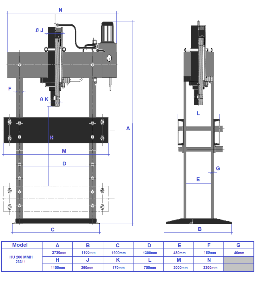Hydraulische Pers