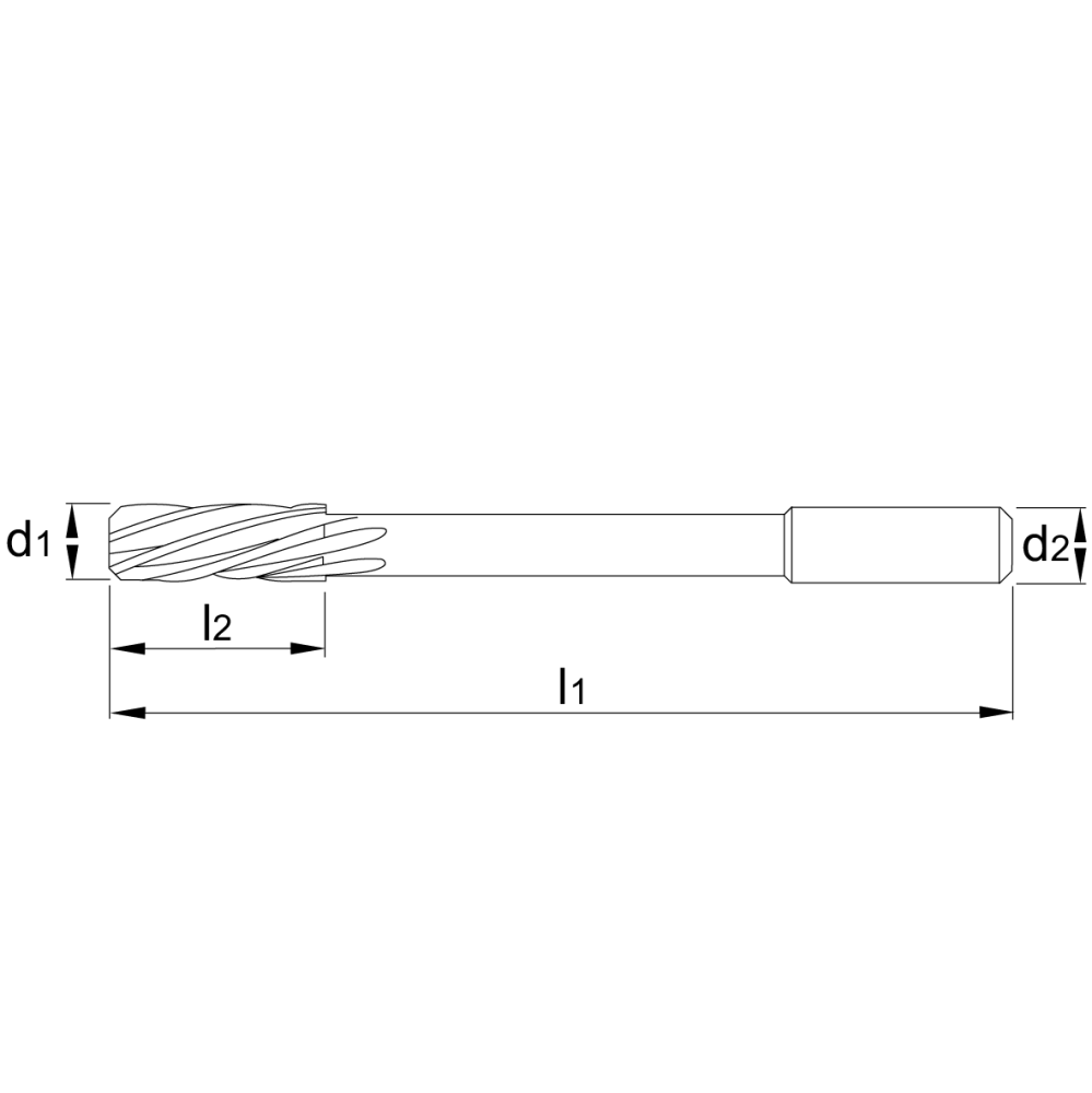 HSS-E Alésoirs de précision, H7
