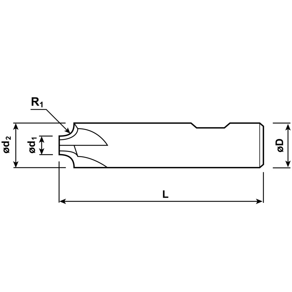 S/C Corner rounding cutter