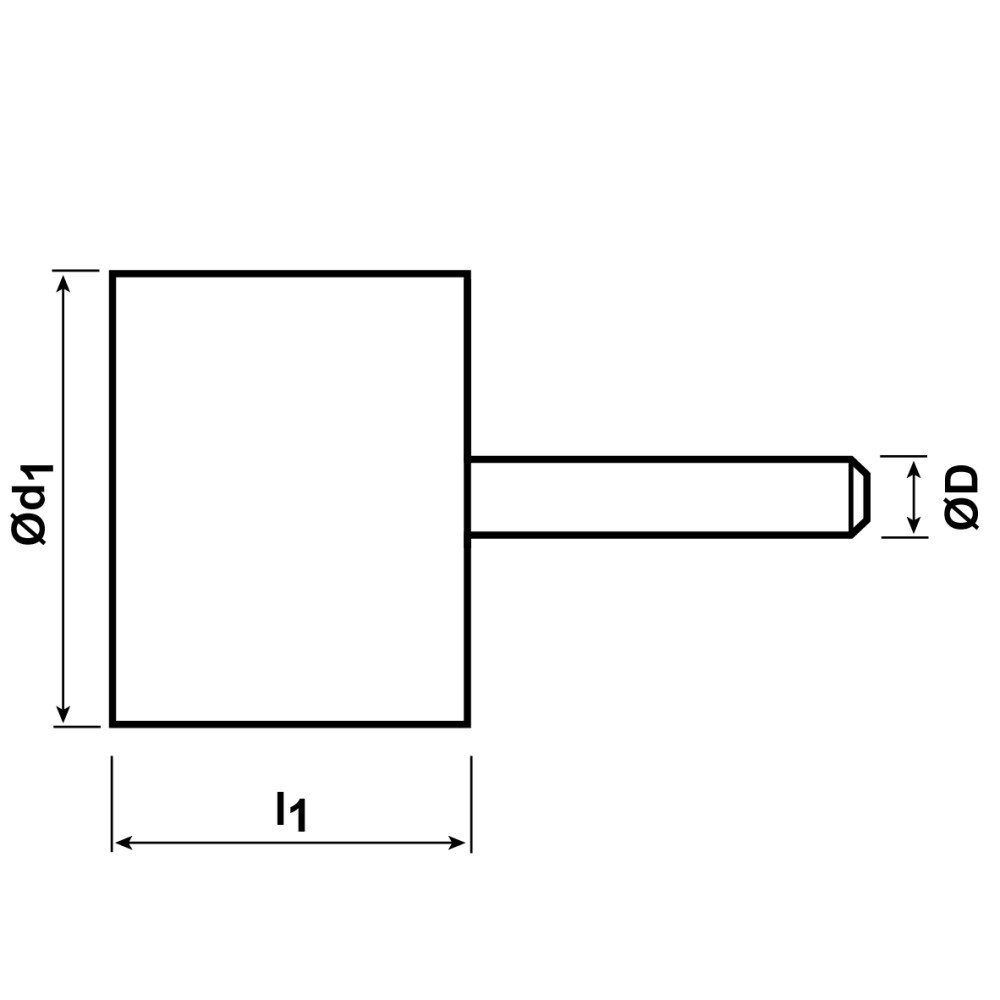 Mounted flap wheels F