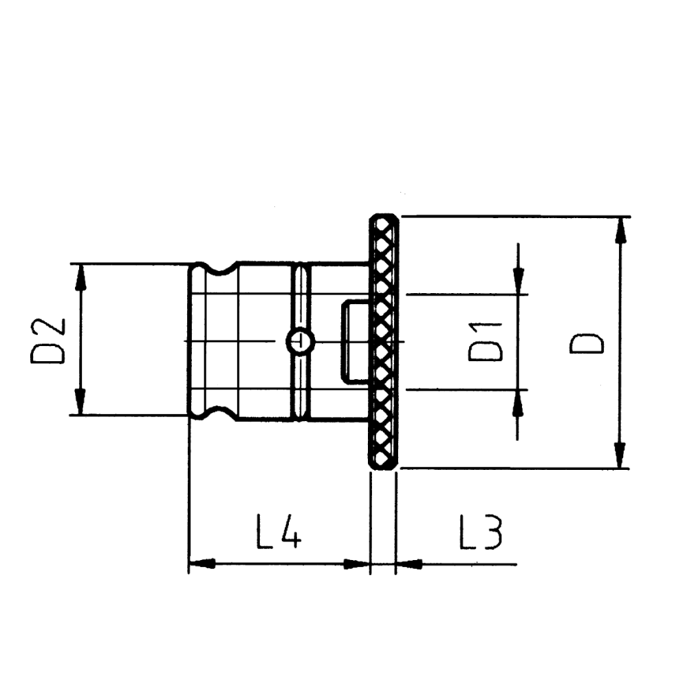 Reduce adapter for Tapping machines
