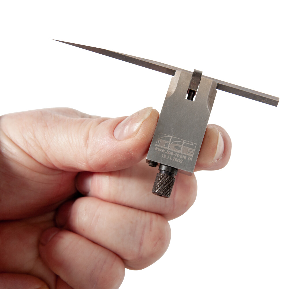 Square edge set, PL-3 body + PM carbide sliding ruler