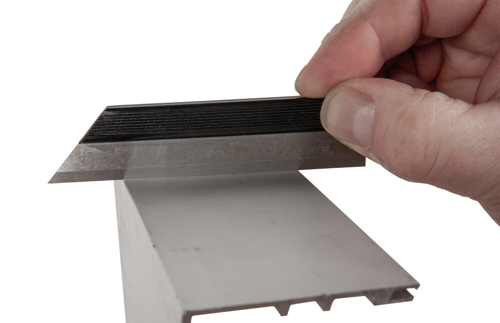 Haarlineal DIN 874, rostfrei